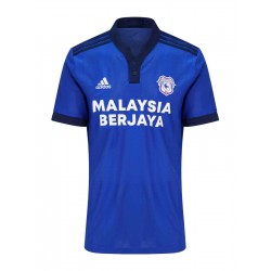 Camisola Cardiff City Equipamento Primeiro 2021-2022 Manga Curta